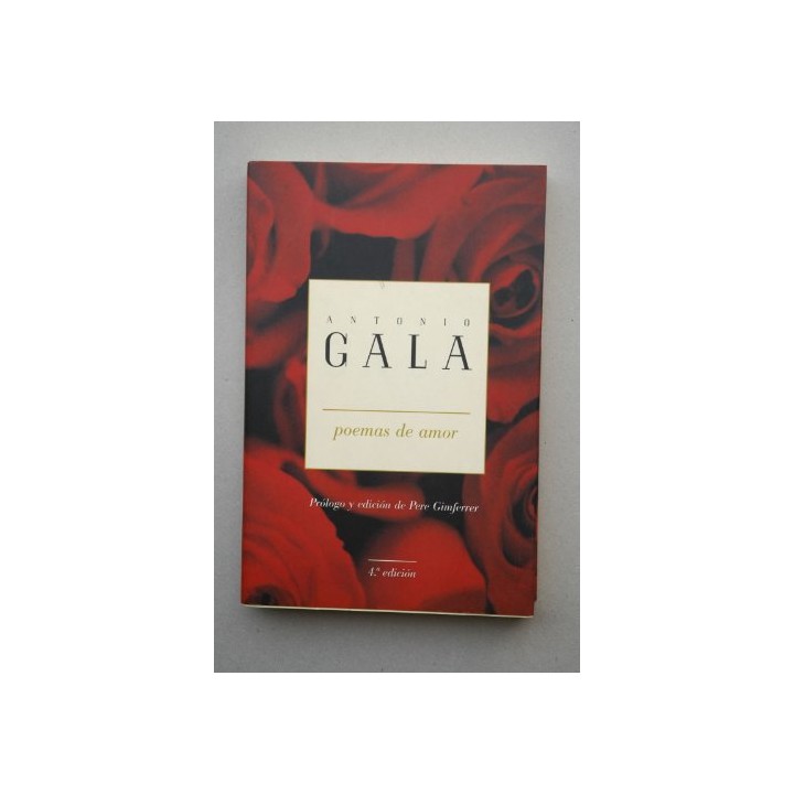 Poemas De Amor (Dedicatoria y firma autógrafa de autor a poeta y crítico literario con obras publicadas) PRIMERA EDICION